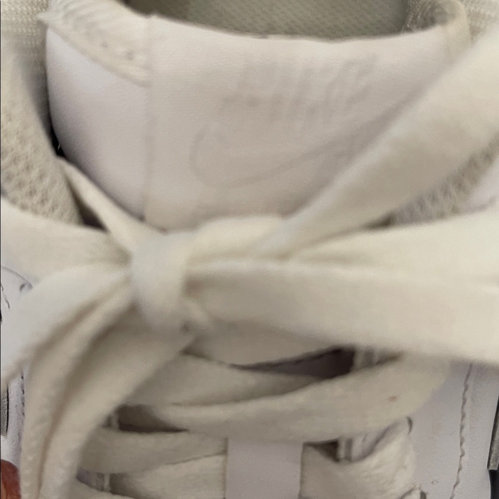 Nike Air Force 1 Low White Sneakers Men’s Size 12 - Picture 5 of 14